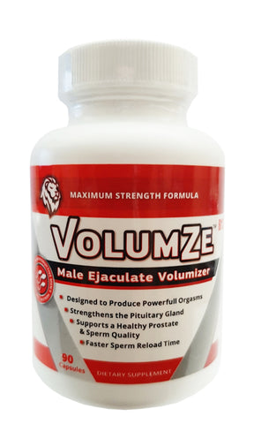 VolumZe 90ct Bottle - Male Ejaculate Volumize - Maximum Strenth Formula